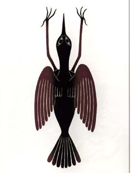 Shore Bird's Descent