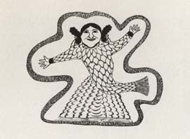 Woman in the Sea