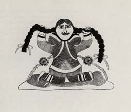 Woman with Braids