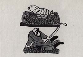 Woman Hunting Goose