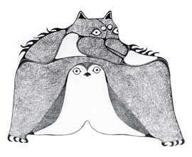 Sheltered Owl