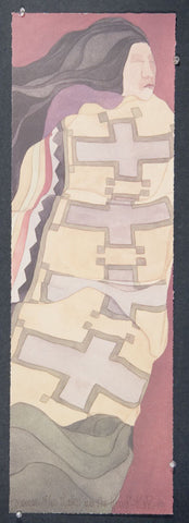 Woman Who Walks on the Windóprint by Irene Klar