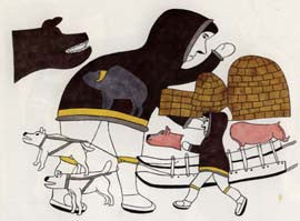 Inukpassukyuk, Giants Adopt an Inuk Person