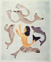 Sedna with Sea Creatures