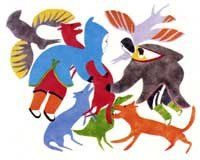Chased Away by the Wolfs