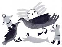 Talelayou, Giant Birds and Men