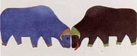 Muskoxen